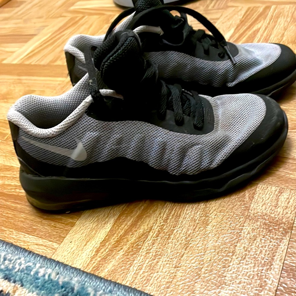 Kids size 13c boys Nike air max. Well loved but still has life left!